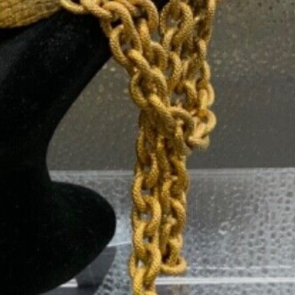 80’s Chanel Tweed Pattern Belt - Picture 6 of 9